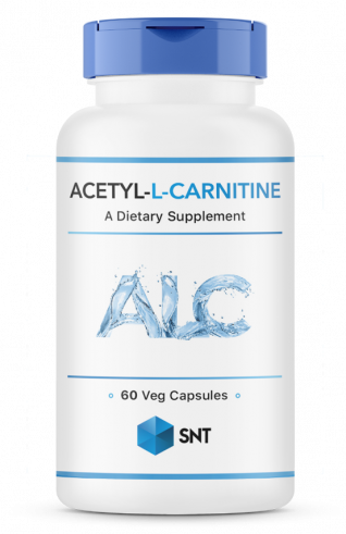 SNT Acetyl-L-Carnitine, Ацетил-L-Карнитин, 60 капсул