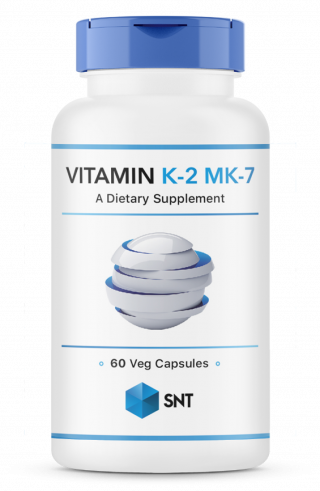 SNT Vitamin K-2 MK-7, Витамин К-2 МК-7, 60 капсул