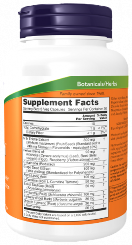 NOW Liver Refresh, Ливер Рефреш, 90 капсул