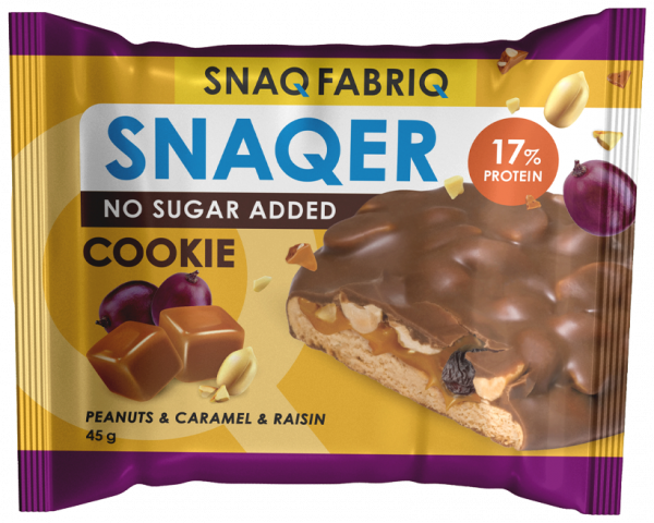 Snaq Fabriq Печенье Snaqer Cookie, 45 грамм