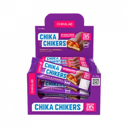 Chikalab Батончик Chika Chikers, 40 грамм