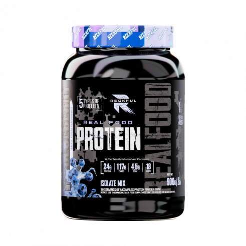 Reckful Real food Protein isolate-mix NO lactose, 900 грамм