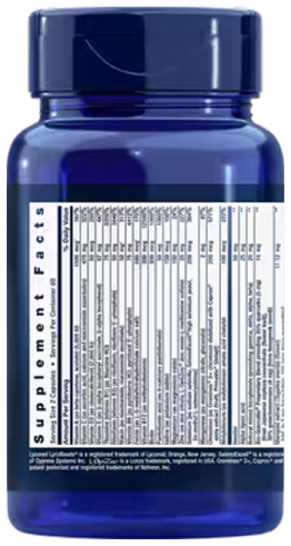 Life Extension Two-Per-Day Multivitamin, Мультивитамины, 120 капсул