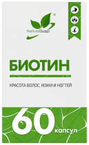 Natural Supp Биотин, 60 капсул